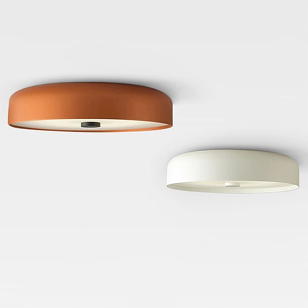 Nordic Retro Round LED Ceiling Light For Bedroom