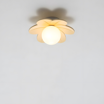 Decorative Colorful Resin Semi Flush Mount Ceiling Lamp 