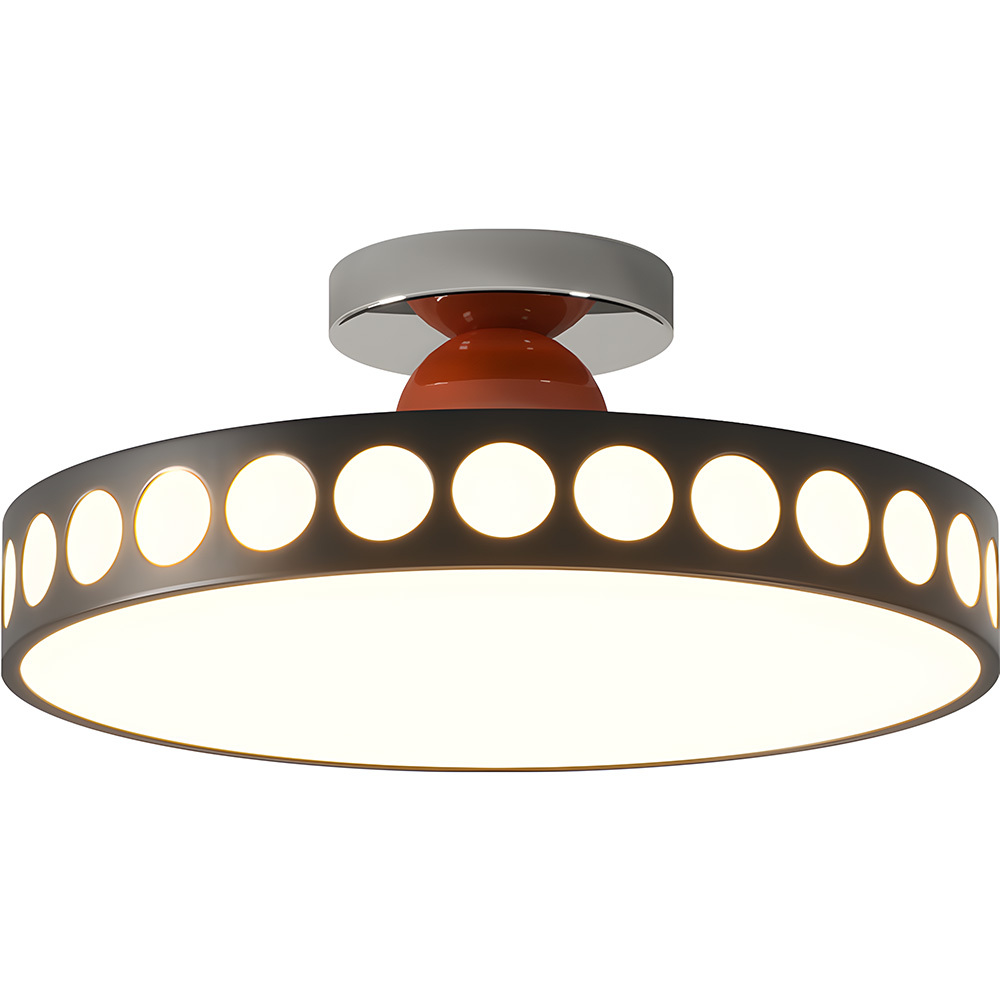 [Copy]Flush Mount Cream Style Acrylic Bedoom LED Ceiling Light