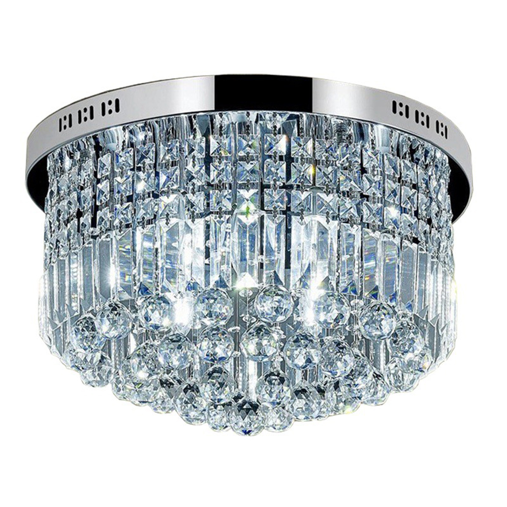Modern Large Round Crystal Chandelier Ceiling Light​