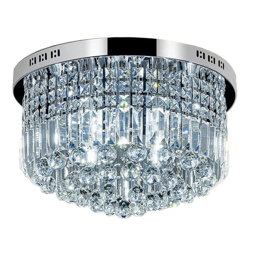 Modern Large Round Crystal Chandelier Ceiling Light​