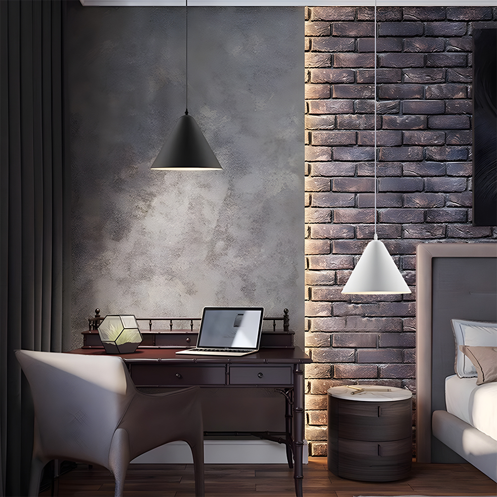 Modern Industrial Multi-Color Iron Pendant Light