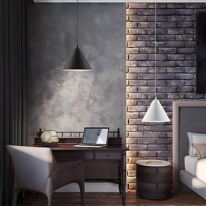 Modern Industrial Multi-Color Iron Pendant Light