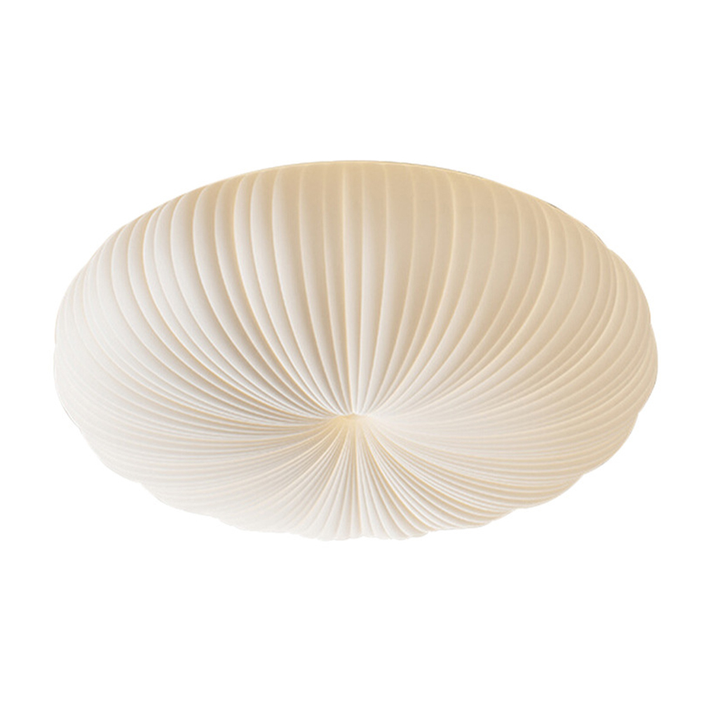 Cream Dimmable Pumpkin White Led Flush Mount Ceiling Light