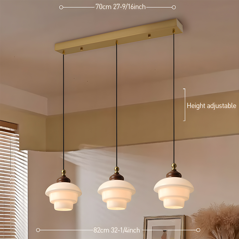 Modern kitchen island Pendant Light with Single & Multi-Light Options