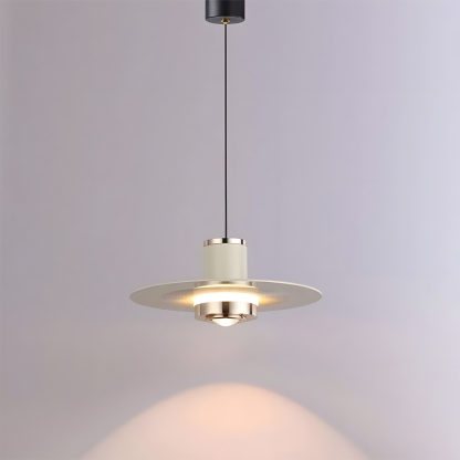 Sleek Acrylic Metal LED Hanging Light For Kitchen Ceiling Fixture