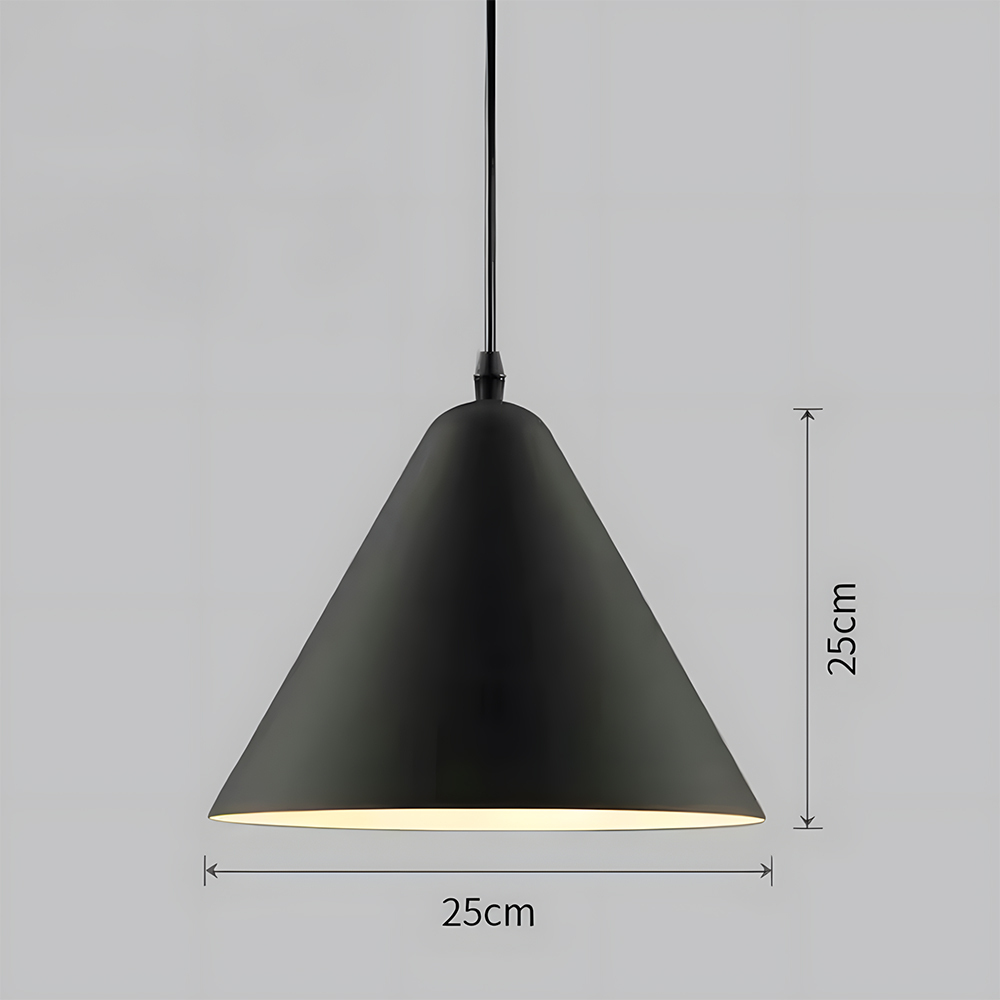 Modern Industrial Multi-Color Iron Pendant Light
