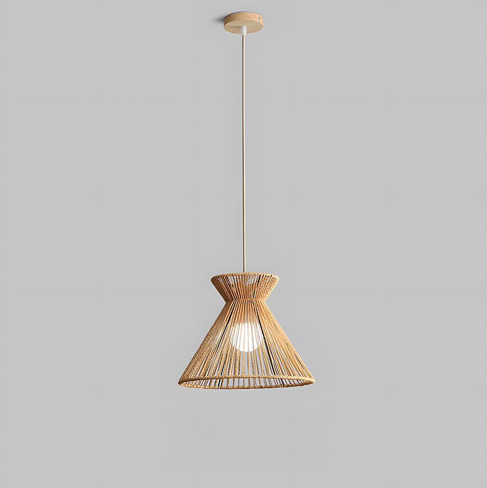 Paper Woven Hanging Lamp for Modern Interiors