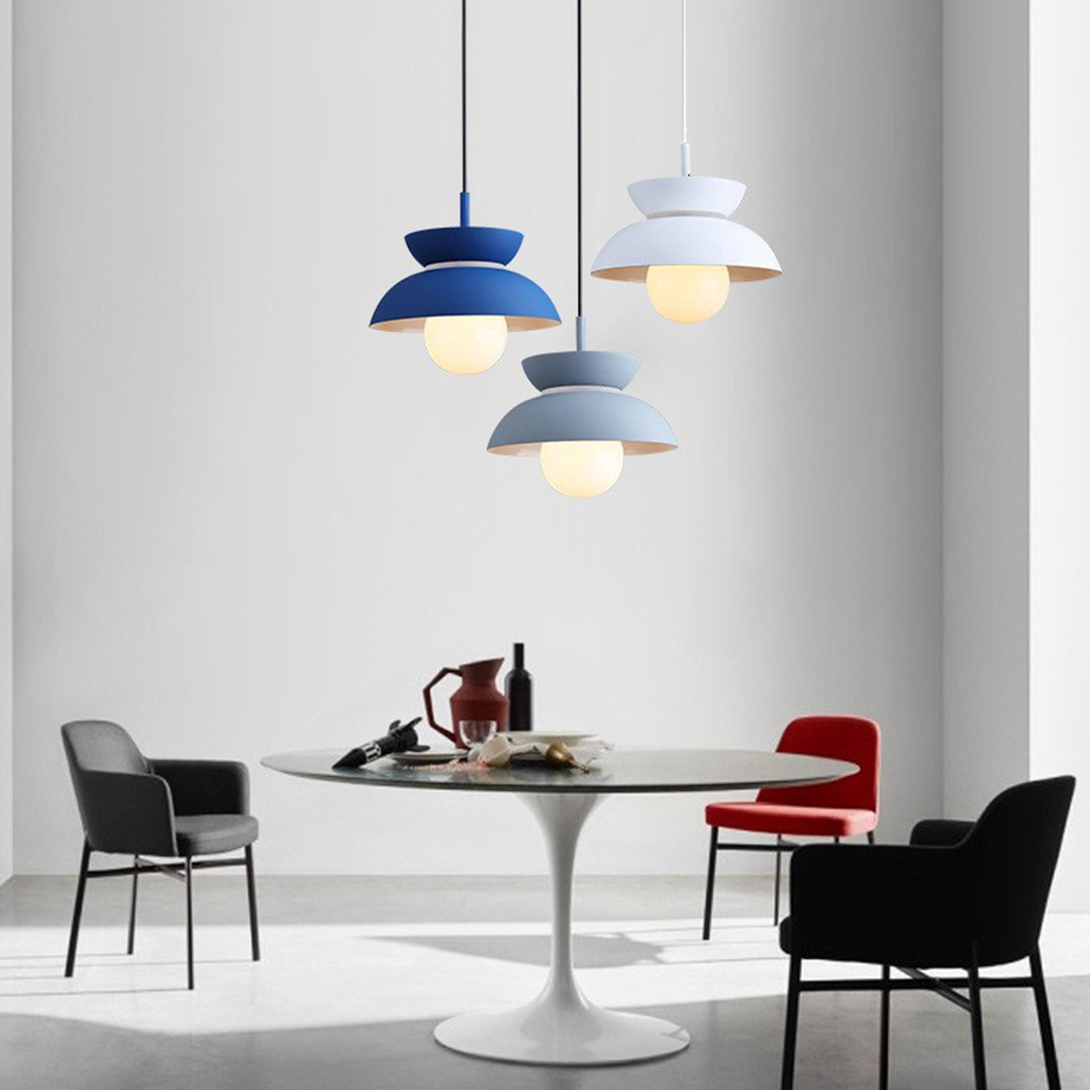 [Copy]Creative Colorful Mini Bow Iron Pendant Light
