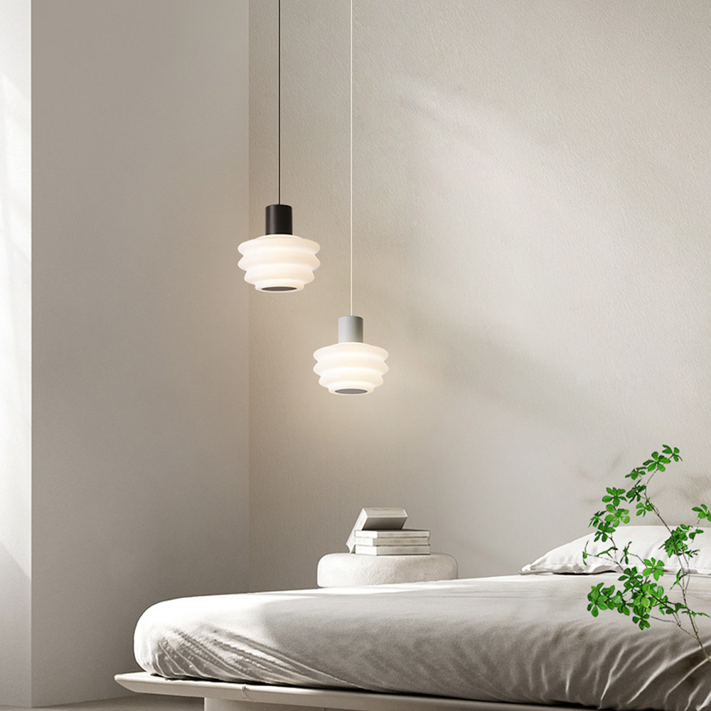 [Copy]Hand Senor Dimming Metal LED Bedroom Pendant Light