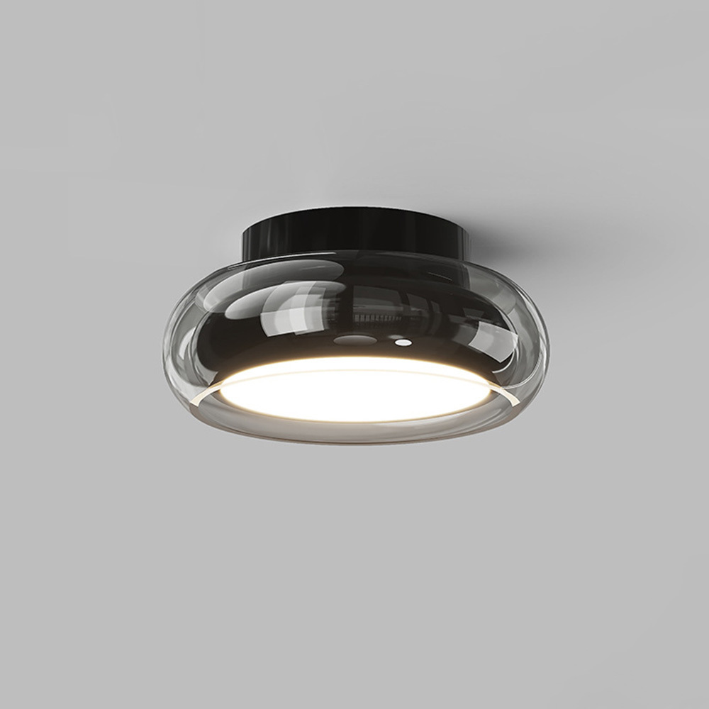 Vintage Deco Round Acrylic LED Ceiling Light