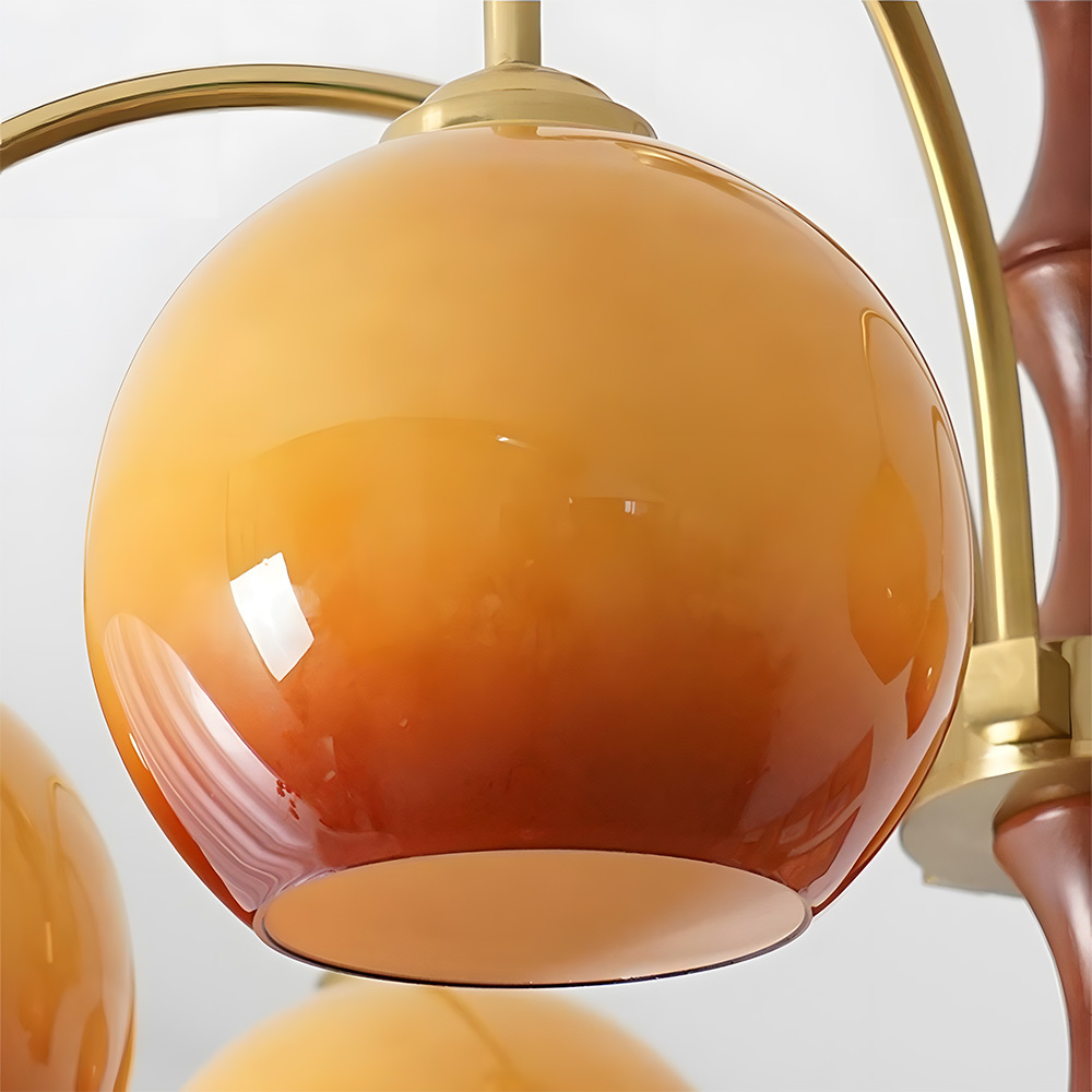 [Copy]Wabi-Sabi Fabric Iron Large Dining Room Pendant Light