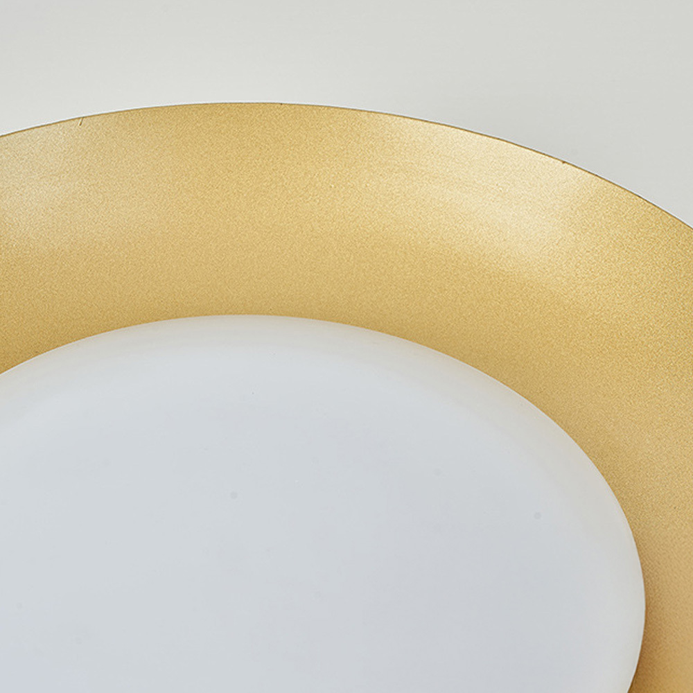 [Copy]Circles Semi Flush Modern Bedoom LED Ceiling Light