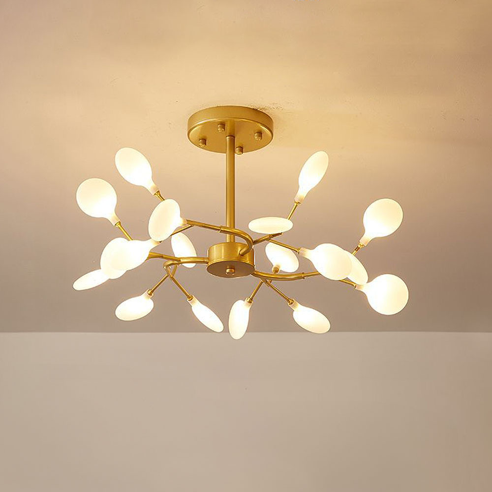 Homdiy Chandelier Modern Firefly Art Deco Chandelier For Living Room