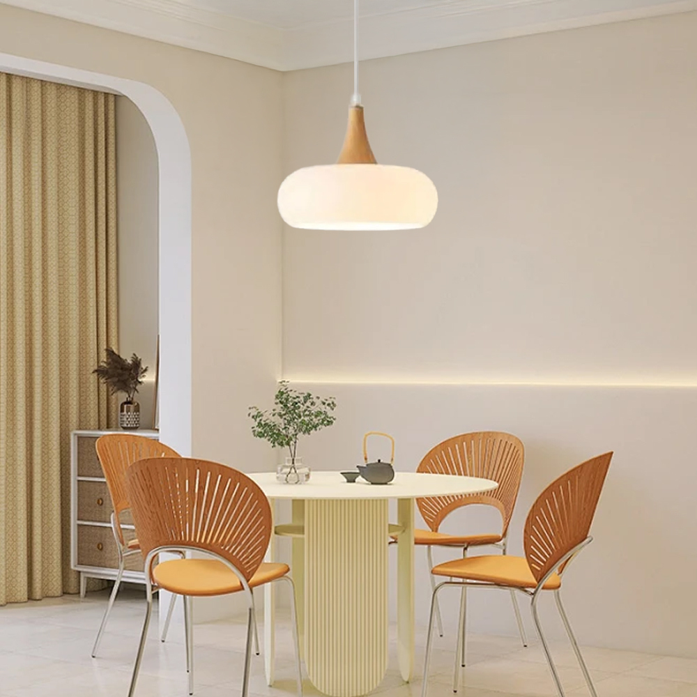 Kitchen Island Lighting Glass Pendant Light Linear Ceiling Fixture 