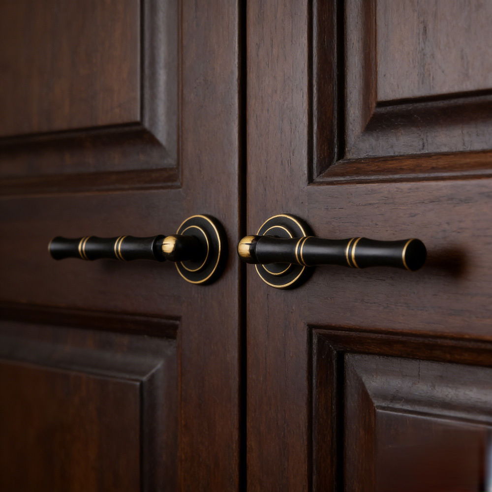 Vintage Antique Brass Ring Pull Cabinet Handles And Knobs