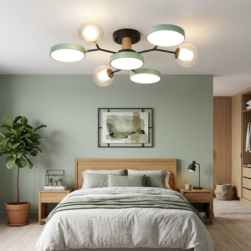 Branch Colorful LED Living Room Ceiling Light