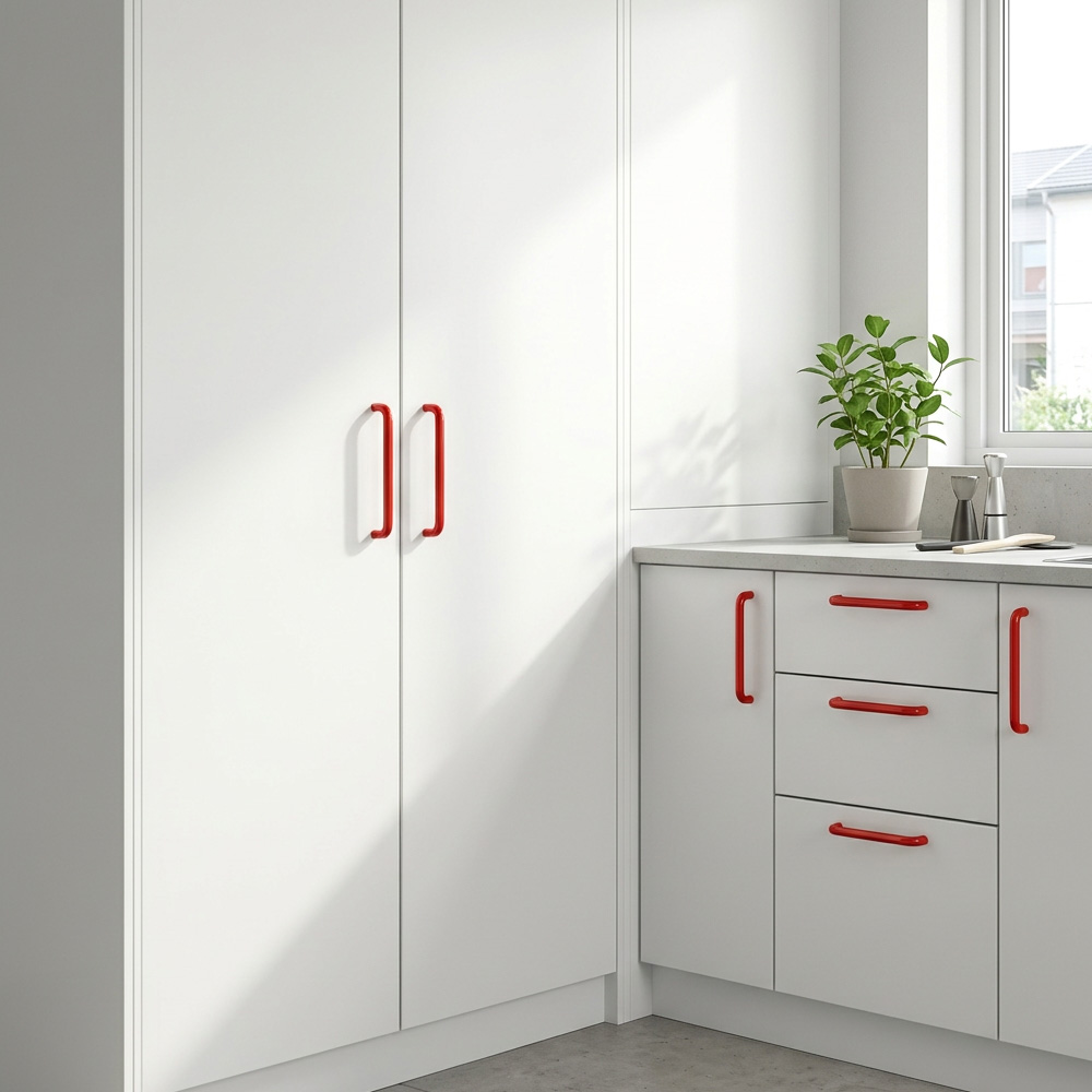 Dopamine Colorful Brass Kitchen Cabinet Pulls