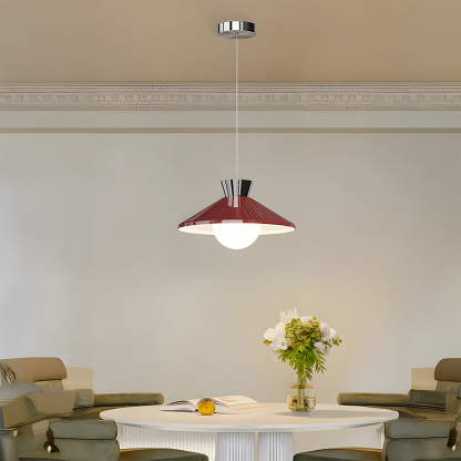 Iron and Glass Pendant Light Chandelier for Kitchen