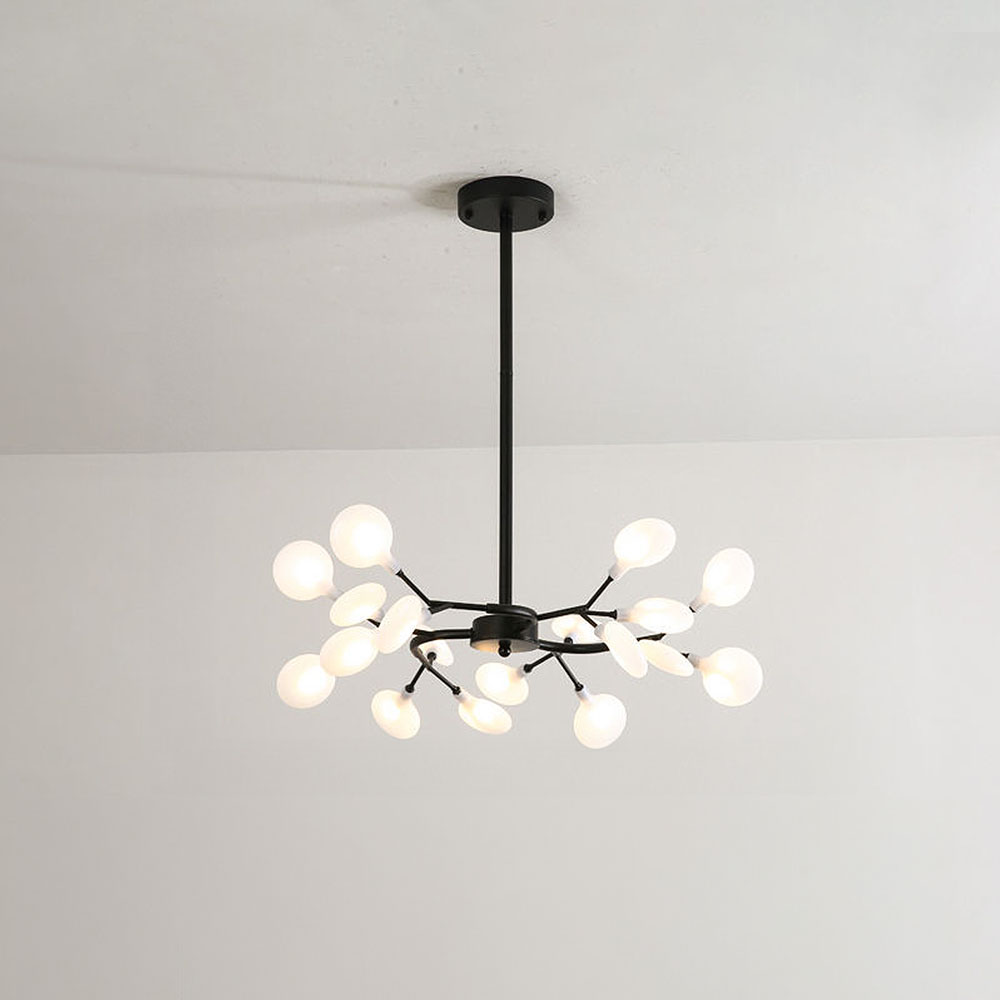 Modern Metal Acrylic Chandelier Ceiling Light