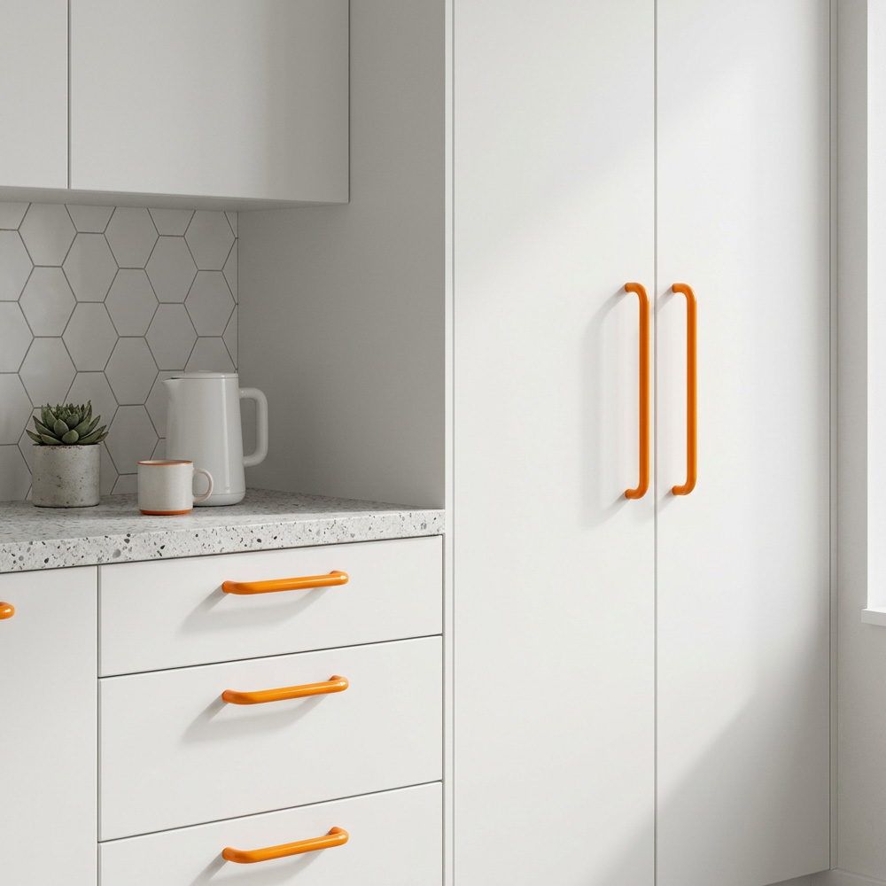 Dopamine Colorful Brass Kitchen Cabinet Pulls