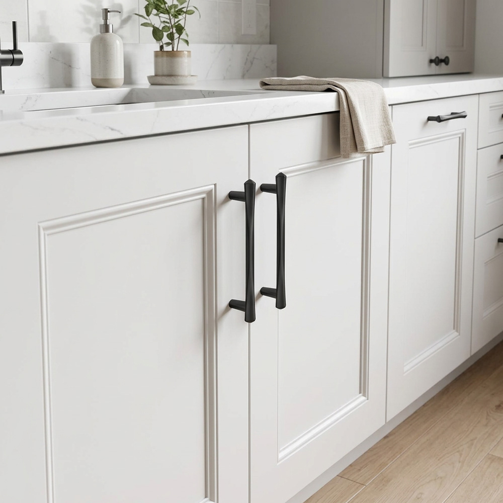 Nordic Modern Zinc Alloy Cabinet Pulls for Dressers
