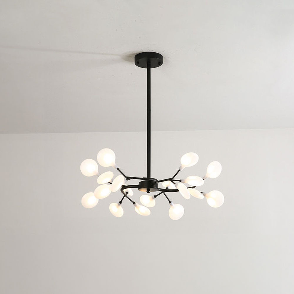 Modern Metal Acrylic Chandelier Ceiling Light
