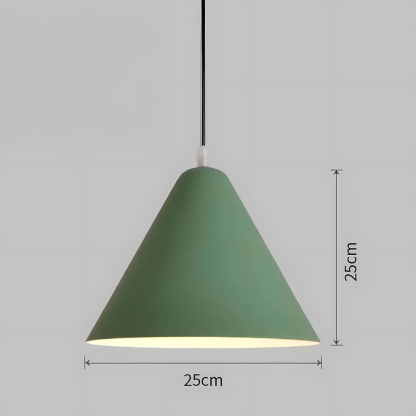 Modern Industrial Multi-Color Iron Pendant Light