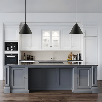 Modern Industrial Multi-Color Iron Pendant Light