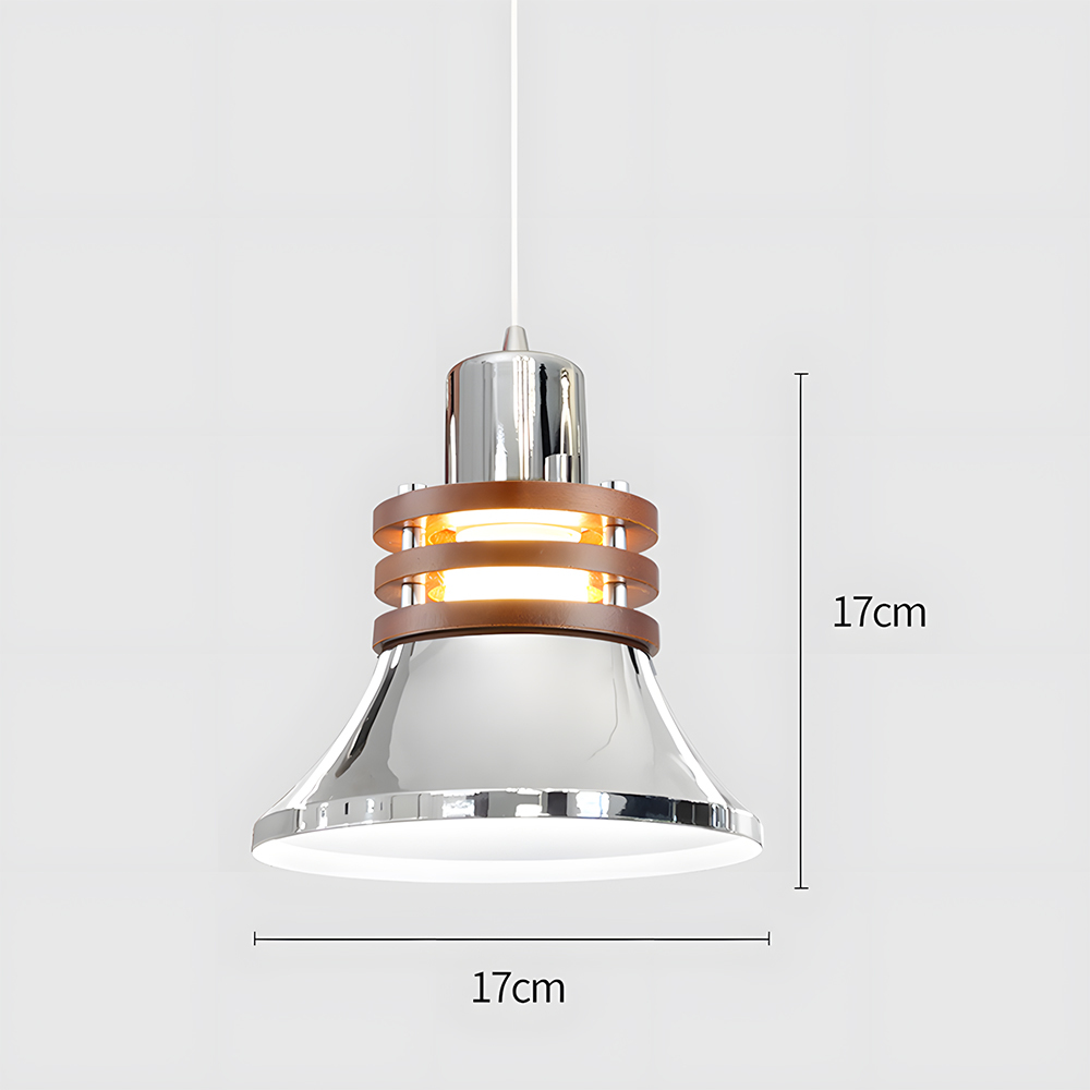 Iron Wood Brown Pendant Light Set