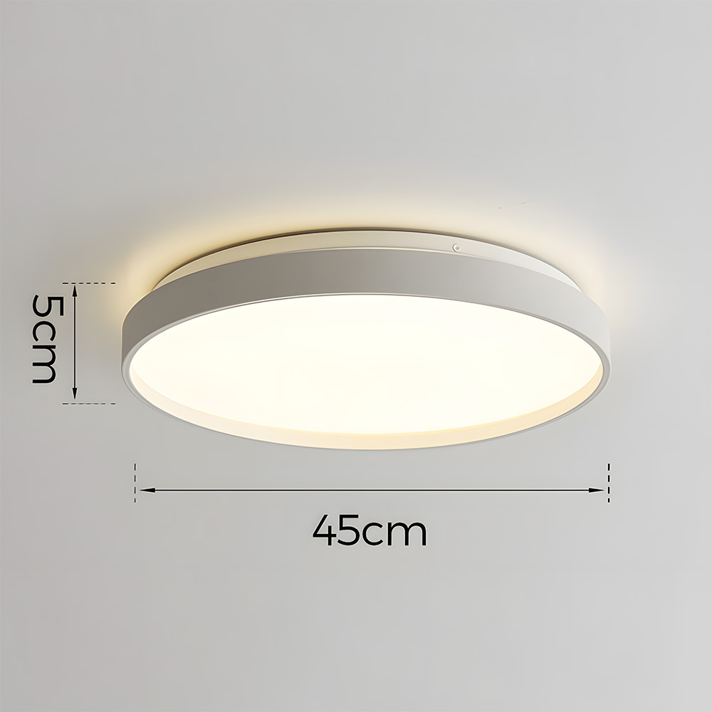 Minimalist Decor Round LED Bedroom Ceiling Lamps