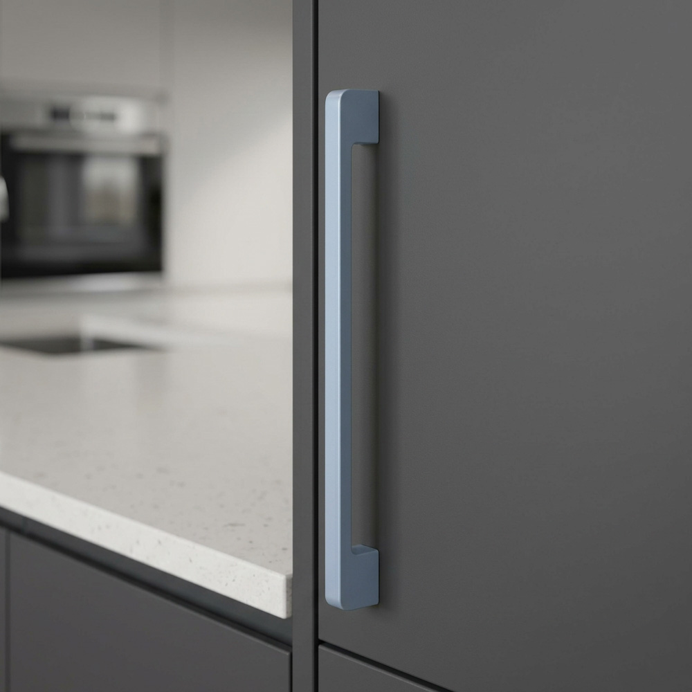 Minimalist Colorful Bathroom Cabinet Handles