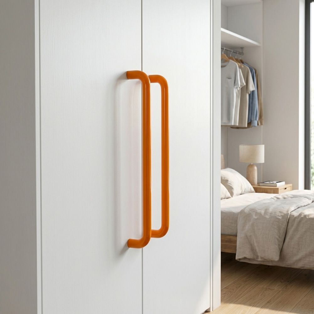 Dopamine Colorful Brass Kitchen Cabinet Pulls