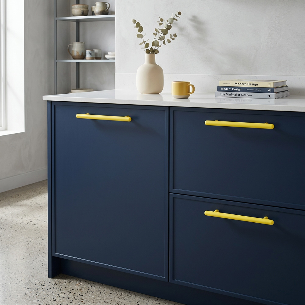 Modern Minimalist Solid Brass Cabinet Pulls and Knobs