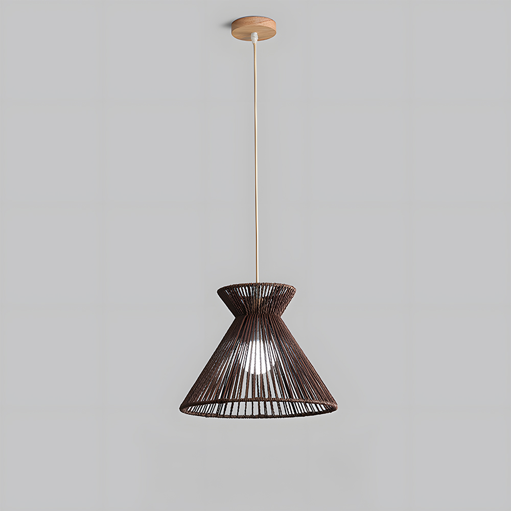Paper Woven Hanging Lamp for Modern Interiors