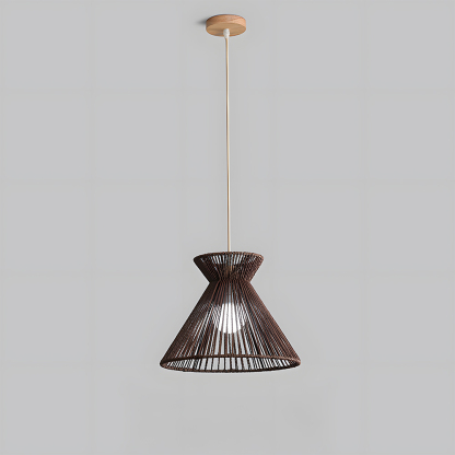 Paper Woven Hanging Lamp for Modern Interiors