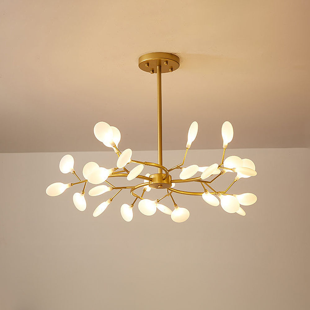 Modern Metal Acrylic Chandelier Ceiling Light