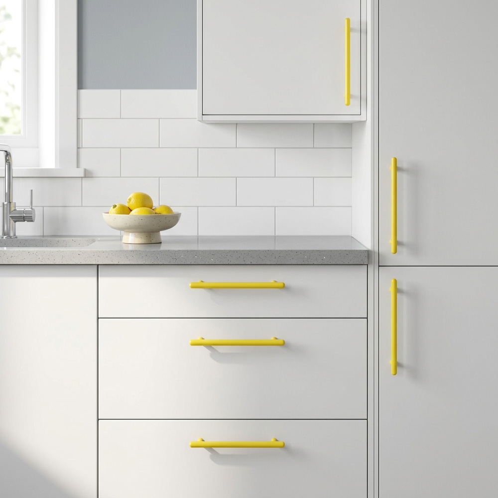 Modern Minimalist Solid Brass Cabinet Pulls and Knobs