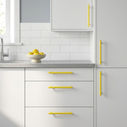 Modern Minimalist Solid Brass Cabinet Pulls and Knobs