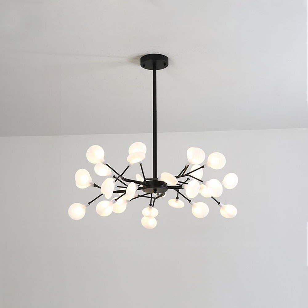 Modern Metal Acrylic Chandelier Ceiling Light