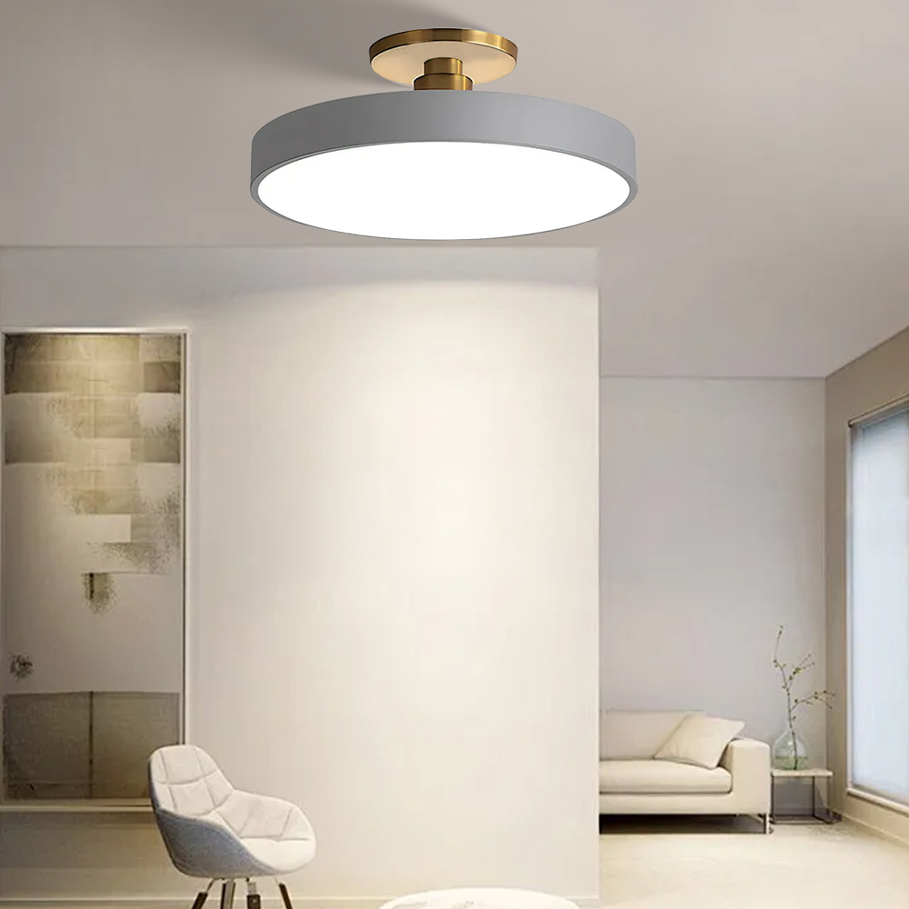 Macaron LED Flush Mount Ceiling Light For Bedroom