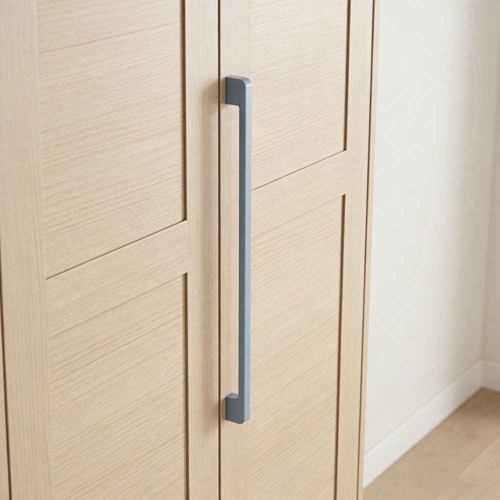 Minimalist Colorful Bathroom Cabinet Handles