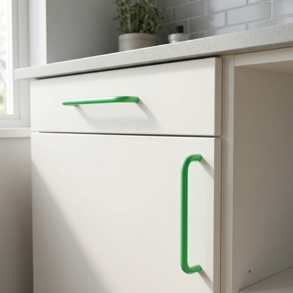 Dopamine Colorful Brass Kitchen Cabinet Pulls
