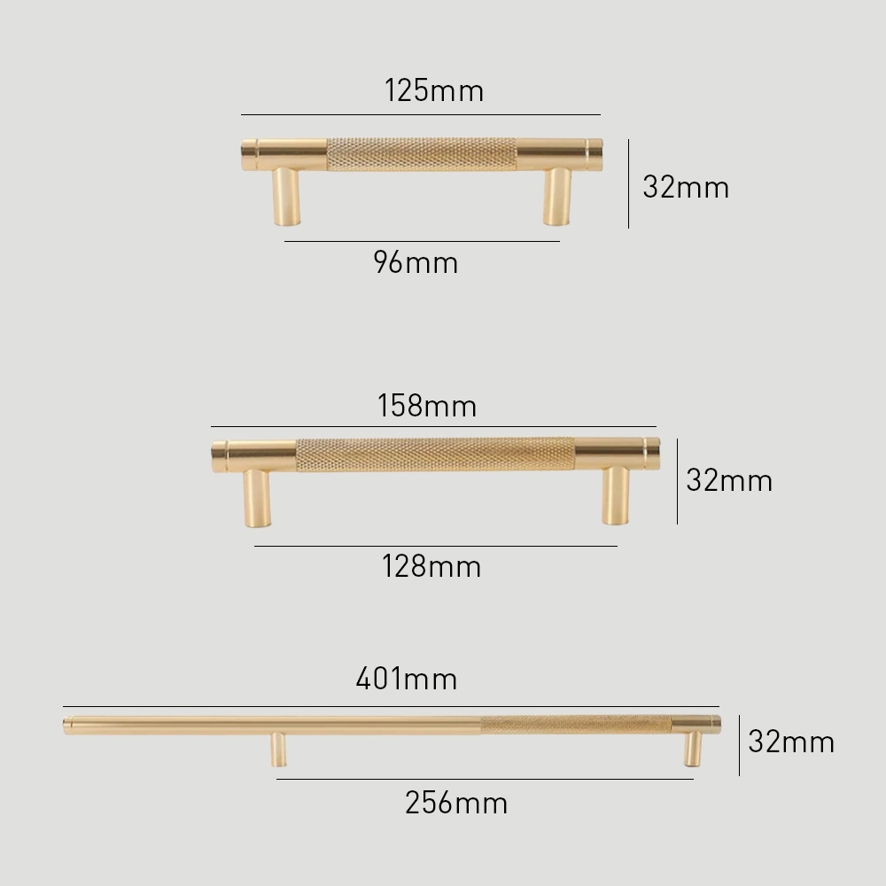 Modern Gold Furniture Door Handles