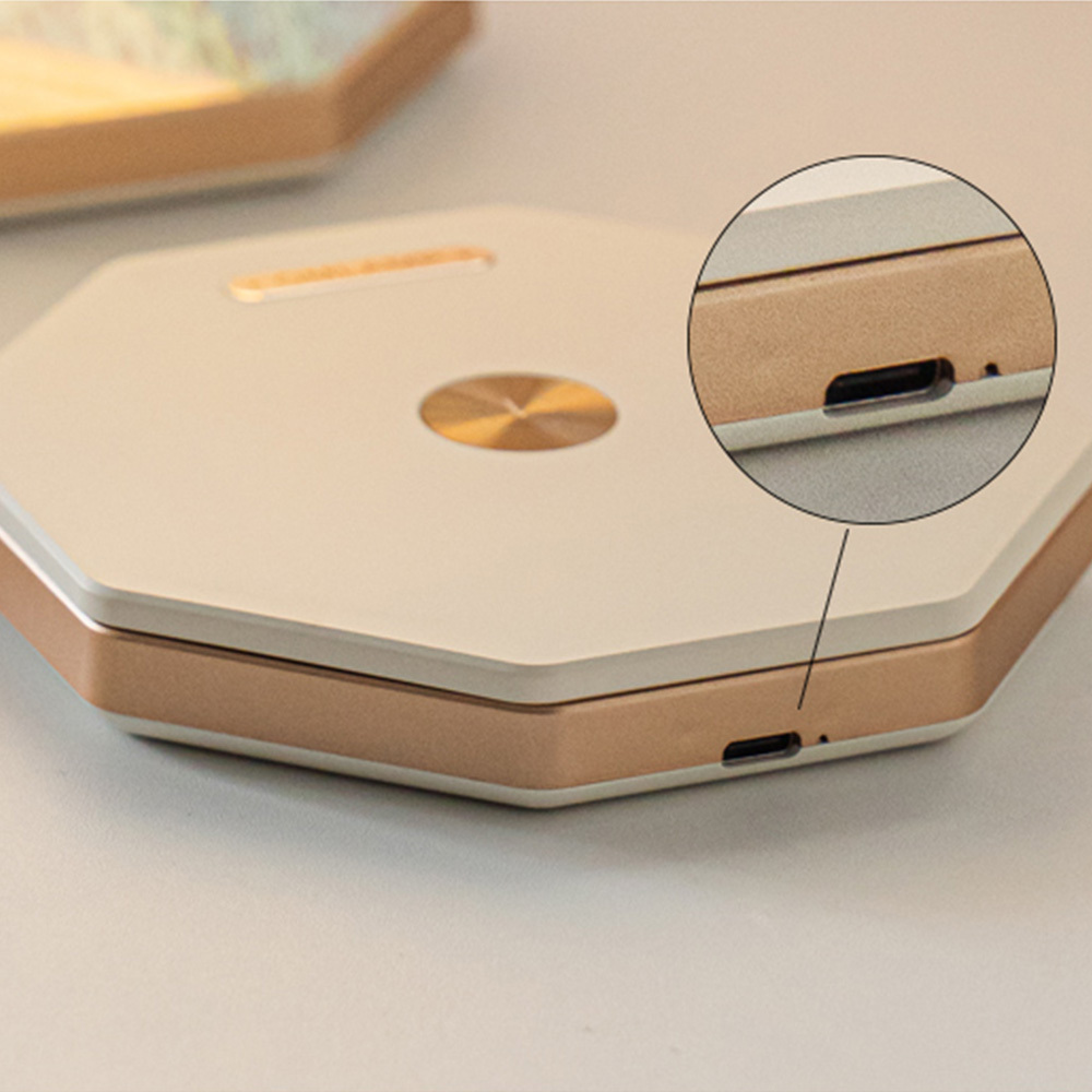 Starry Folding Paper Night Light Birthday Gift Table Light