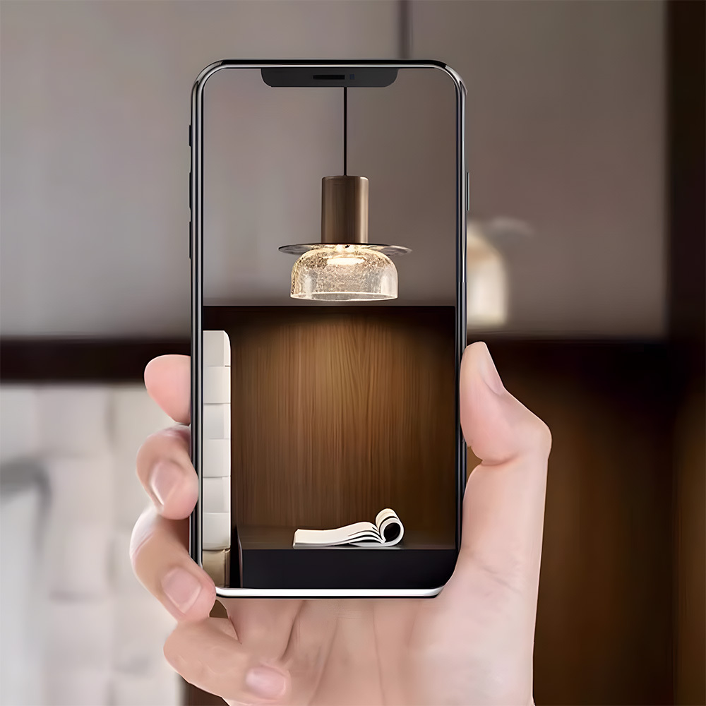 [Copy]Modern Glass LED Dining Room Pendant Light