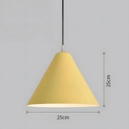 Modern Industrial Multi-Color Iron Pendant Light