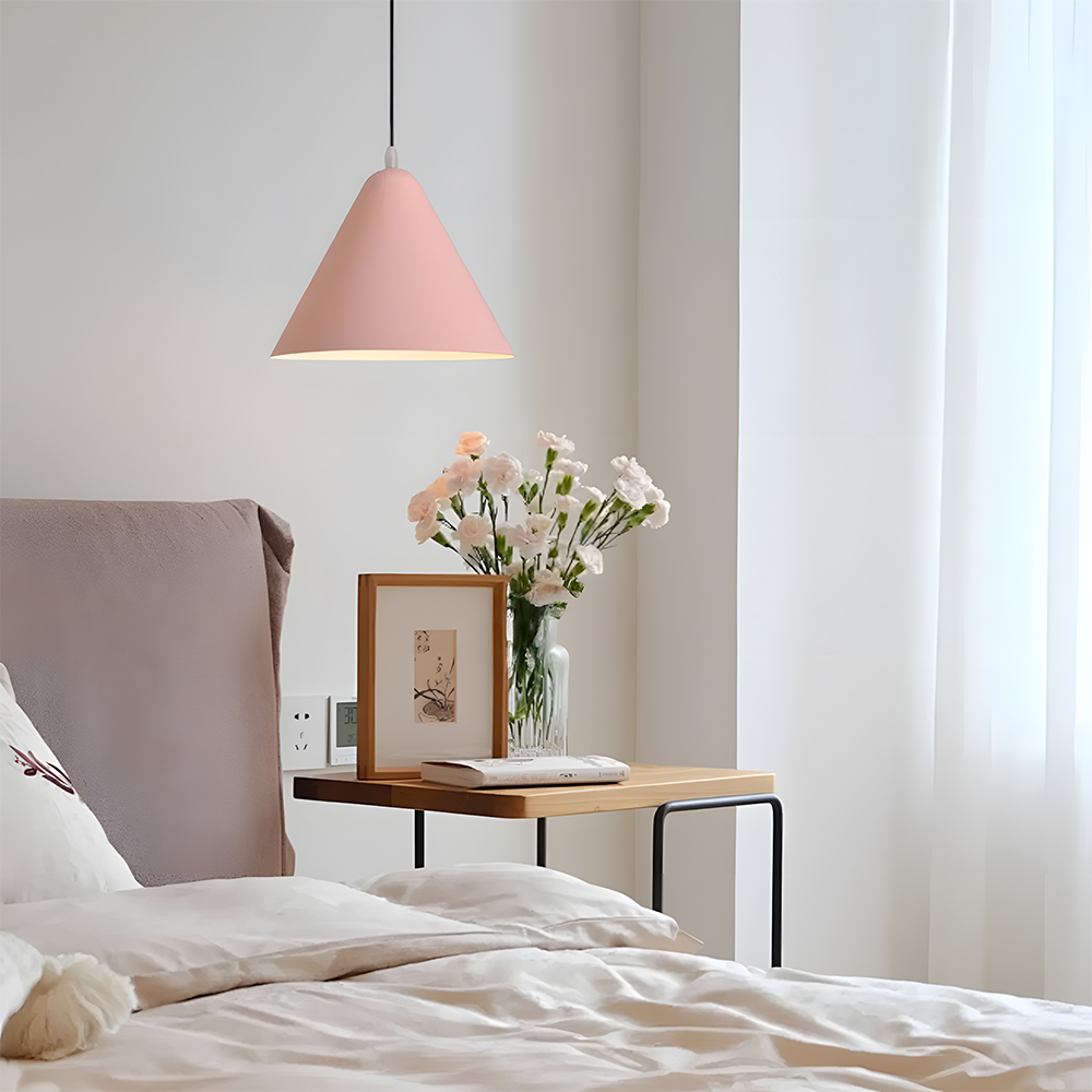 Modern Industrial Multi-Color Iron Pendant Light