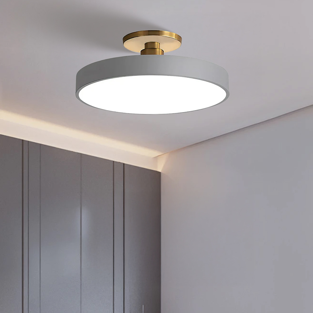 Macaron LED Flush Mount Ceiling Light For Bedroom