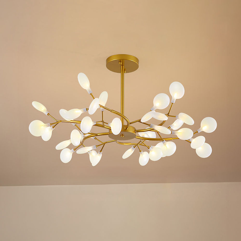 Modern Metal Acrylic Chandelier Ceiling Light